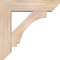 Ekena Millwork Imperial Slat Smooth Bracket w/ Offset Brace, Douglas Fir, 7 1/2"W x 30"D x 30"H BKT0806X30X30IMP06SDF - alternate 2